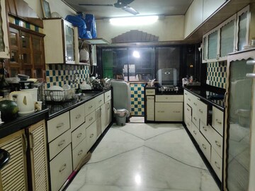 Kitchen in 4 BHK Apartment at Shree Meenakshi CHS, Goregaon East – for Rent
