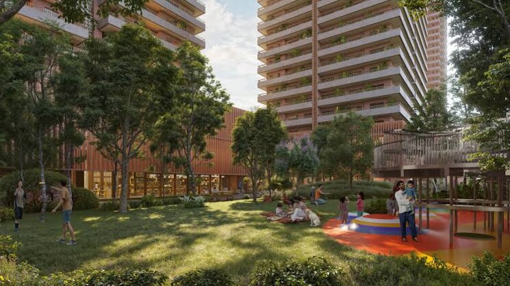 Garden, max-estate-360 3 Bedroom 2844 Sq.Ft. Apartment In Sector 36a Gurgaon 9048026