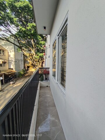 Balcony in 1 BHK Builder Floor at Hsr Layout – for Rent
