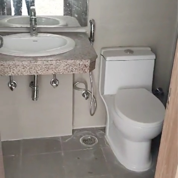 Bathroom in 3 BHK Apartment at ATS Nobility, Haibatpur – for Sale