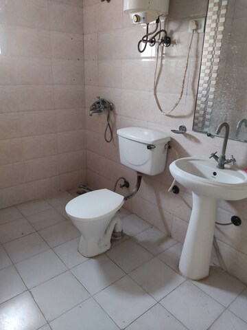 Bathroom in 3 BHK Apartment at Gaur City 1st Avenue, Sector 4 Greater Noida – for Rent