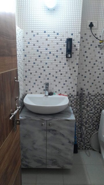 Bathroom in 3 BHK Apartment at Mehak Jeevan, Raj Nagar Extension – for Sale