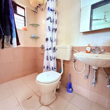 Bathroom in 2 BHK Apartment at Kumar Shantiniketan Phase 1, Baner Pashan Link Road – for Rent