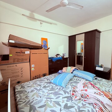 Bedroom in 2 BHK Apartment at Kumar Shantiniketan Phase 1, Baner Pashan Link Road – for Rent
