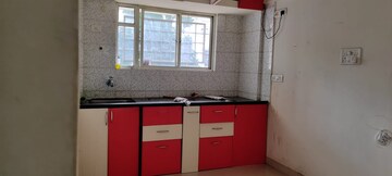 Kitchen in 3 BHK Apartment at Solitaire Apartment, Dhanori – for Rent