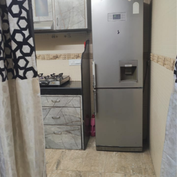 Bathroom in 1 BHK Apartment at Hari Krishna Dham CHS, Pleasant Park – for Rent