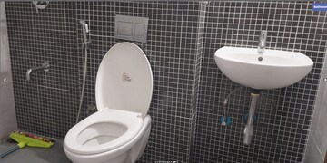 Bathroom in  Pg at Dombivli East – for Rent