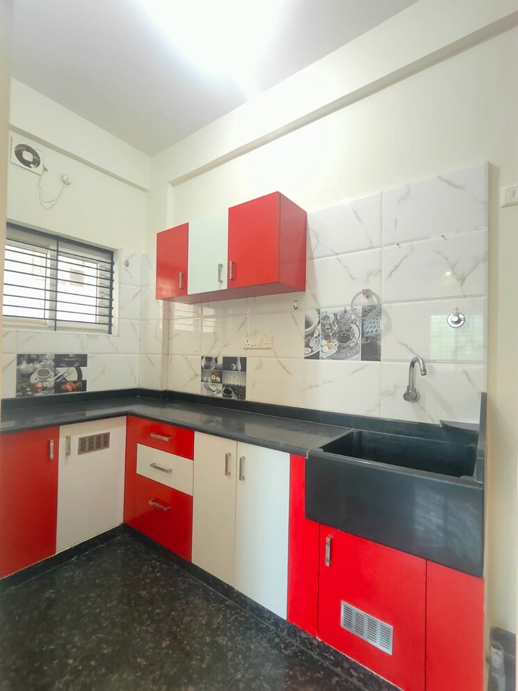 Kitchen, iti layout 2 Bedroom 900 Sq.Ft. Builder Floor In Iti Layout Bangalore 9048346