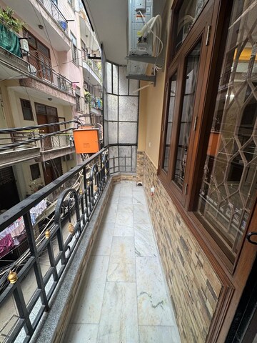 Balcony in 3 BHK Apartment at Saket – for Rent