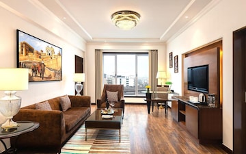 Living Room in 2 BHK Apartment at M3M Marina, Sector 68 – for Sale