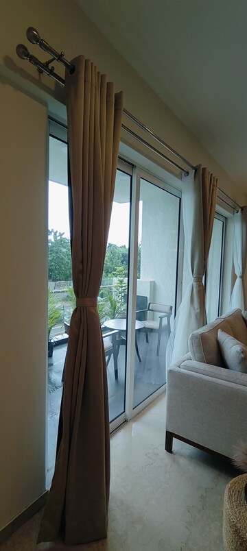 Living Room in 4 BHK Apartment at Lodha Belmondo, Gahunje – for Rent