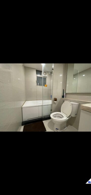 Bathroom in 3 BHK Apartment at Hiranandani Estate, Ghodbunder Road – for Rent