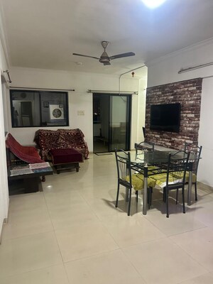 Living Room in 2 BHK Apartment at Gera Emerald City, Kharadi – for Sale