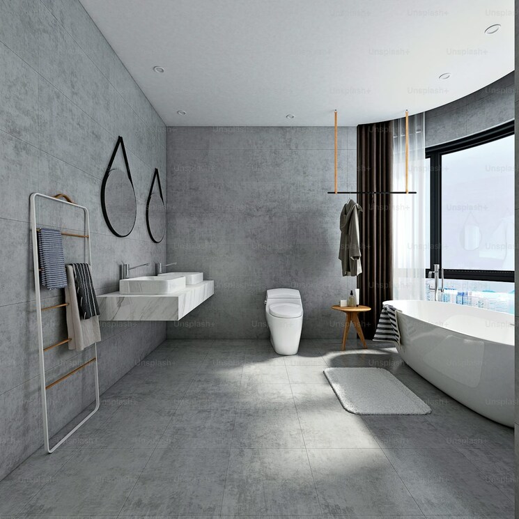 Attached Bathroom, lodha-marq 5 Bedroom 3030 Sq.Ft. Apartment In Tardeo Mumbai 9048441