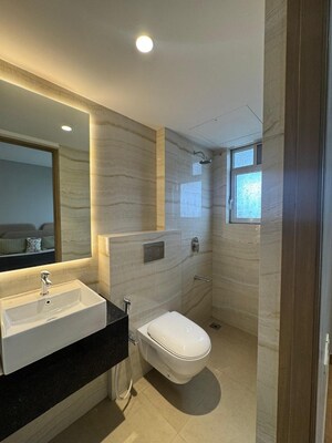 Bathroom in 3 BHK Apartment at Siddha Sky, Wadala – for Sale