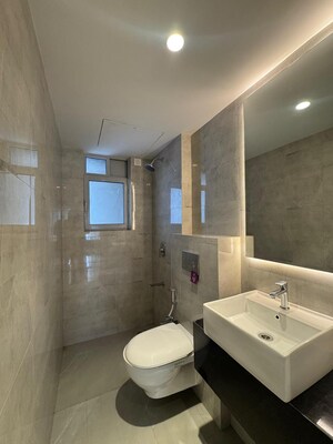 Bathroom in 3 BHK Apartment at Siddha Sky, Wadala – for Sale
