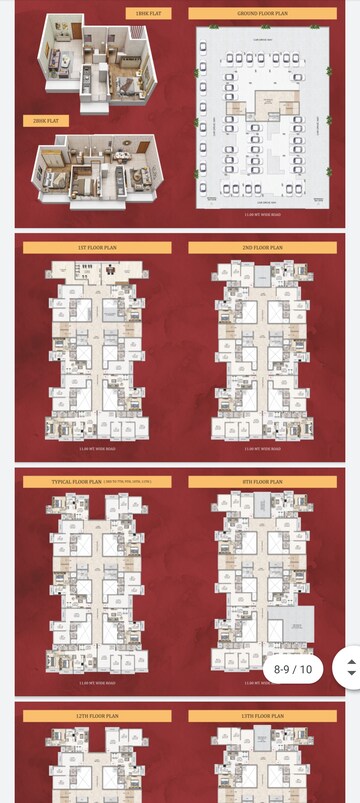 Master Plan in 1 BHK Apartment at Neelkanth Aspire, Karanjade – for Sale