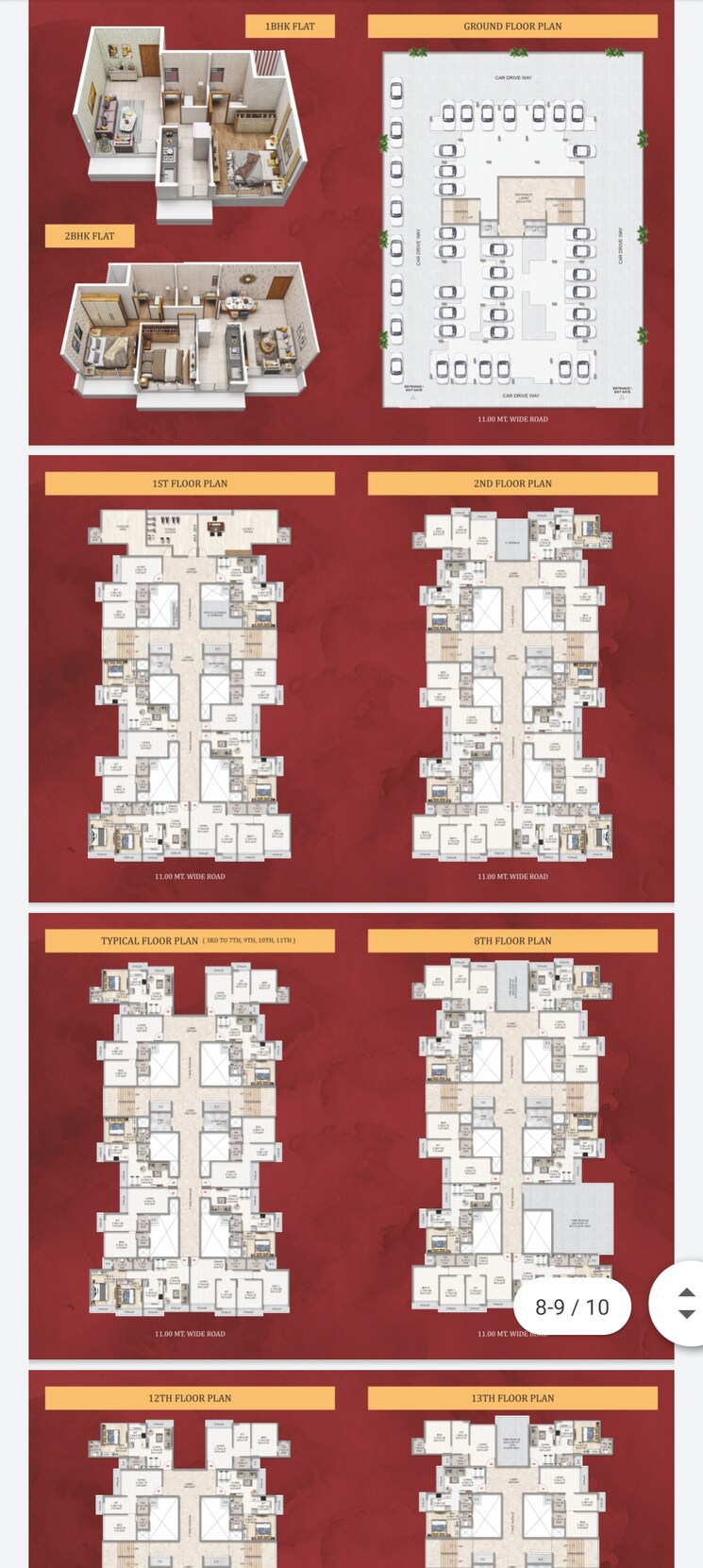 Master Plan, neelkanth-aspire 1 Bedroom 670 Sq.Ft. Apartment In Karanjade Navi Mumbai 9048446