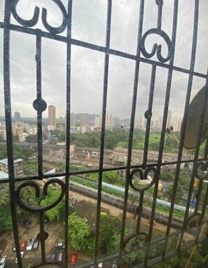 Balcony in 3 BHK Apartment at Runwal Garden City, Balkum Pada – for Sale