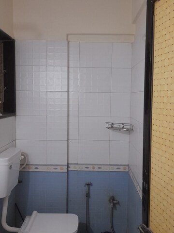 Attached Bathroom in 1 BHK Apartment at Lodha Crown Quality Homes, Majiwada – for Rent