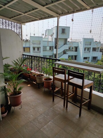 Balcony in 1 BHK Apartment at Lapis Lazuli Apartment, Koregaon Park – for Rent