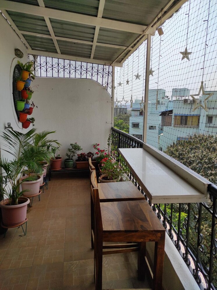 Balcony, lapis-lazuli-apartment 1 Bedroom 650 Sq.Ft. Apartment In Koregaon Park Pune 9048483