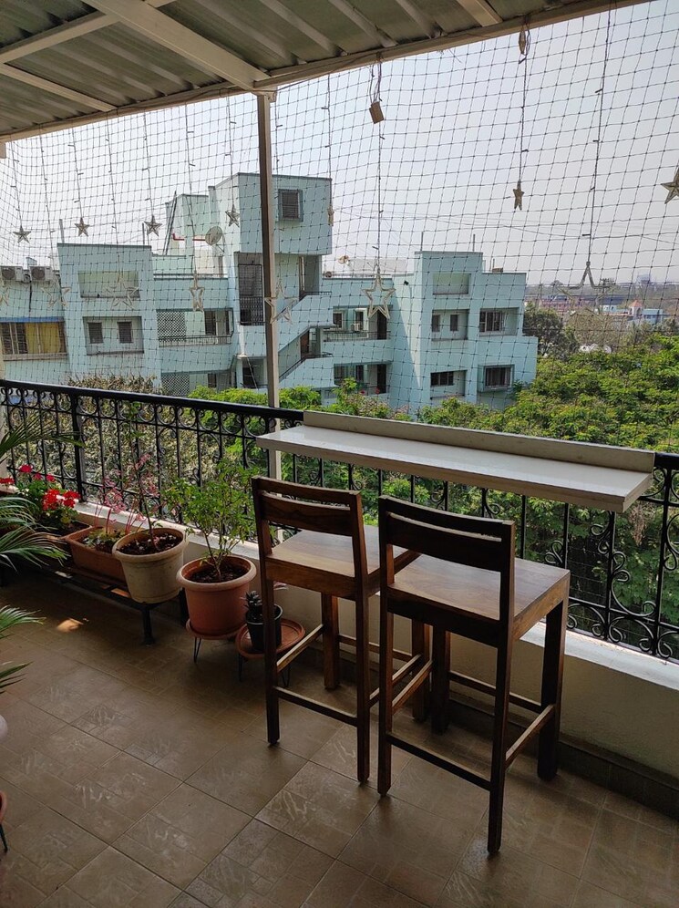Balcony, lapis-lazuli-apartment 1 Bedroom 650 Sq.Ft. Apartment In Koregaon Park Pune 9048483