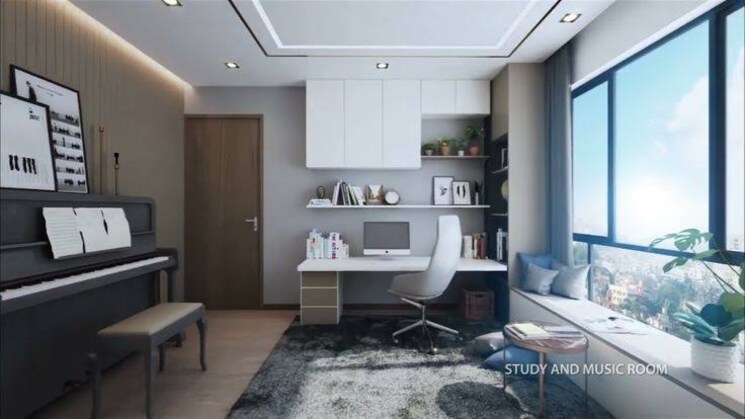 Living Room, godrej-eternal-palms 2 Bedroom 800 Sq.Ft. Apartment In Sanpada Navi Mumbai 9048510