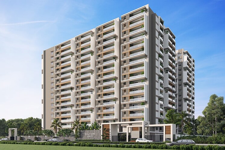 Exterior View, technopolis-solitaire-unity 3 Bedroom 1715 Sq.Ft. Apartment In Hafeezpet Hyderabad 9048502