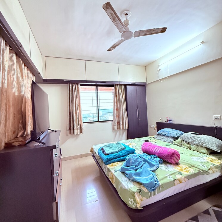 Bedroom, kumar-shantiniketan-phase-1 2.5 Bedroom 920 Sq.Ft. Apartment In Baner Pashan Link Road Pune 9048511