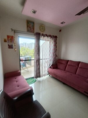 Living Room in 2 BHK Apartment at Suraj Mahal Kothrud, Kothrud – for Sale