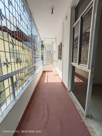 Balcony in 3 BHK Builder Floor at Koramangala – for Rent