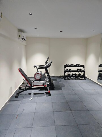 Gym in 4 BHK Apartment at Pebbles Marina, Santacruz West – for Rent