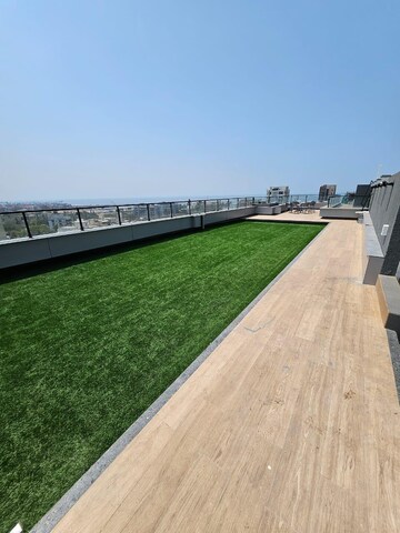 Balcony in 4 BHK Apartment at Pebbles Marina, Santacruz West – for Rent
