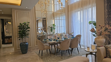 Living Room in 4 BHK Apartment at BPTP The Deck, Neharpar Phase 2 – for Sale