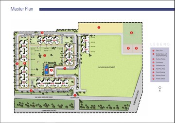 Master Plan in 2 BHK Apartment at Unitech Vistas, Sector 70 – for Sale