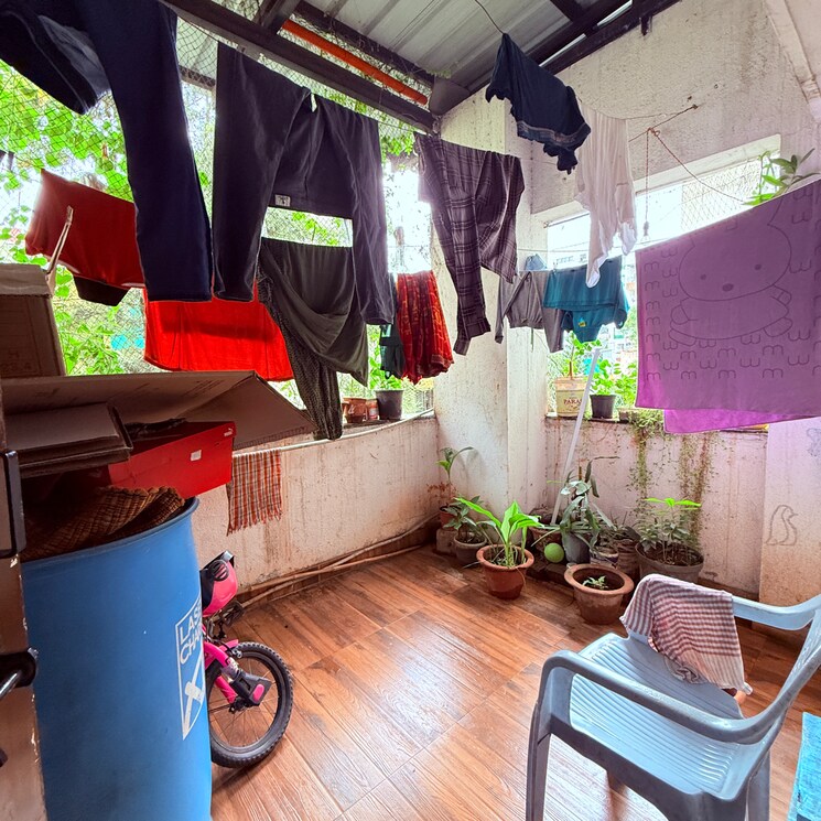 Balcony, chidanand-chs 2 Bedroom 750 Sq.Ft. Apartment In Sutarwadi Pune 9048714