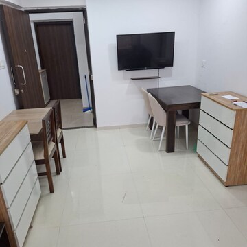 Living Room in 2 BHK Apartment at Lotus Unity, Versova – for Rent