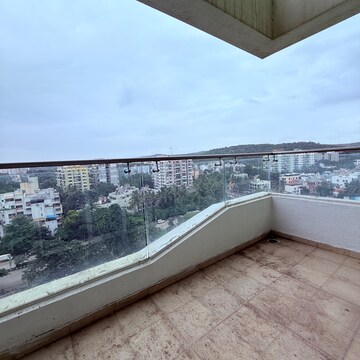 Balcony in 2.5 BHK Apartment at Mont Vert Avion, Panchshil Nagar – for Rent