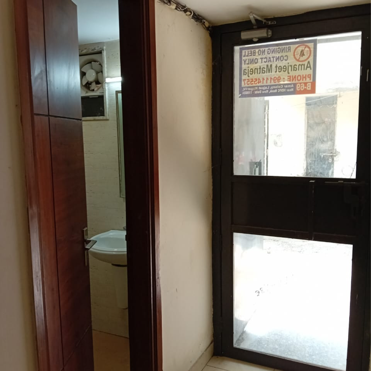 1 BHK Builder Floor For Rent in Lajpat Nagar