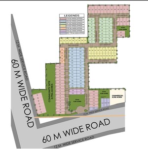  Plot – Exterior View View at Mapsko Aspr Hills, Sector 78 - for Sale