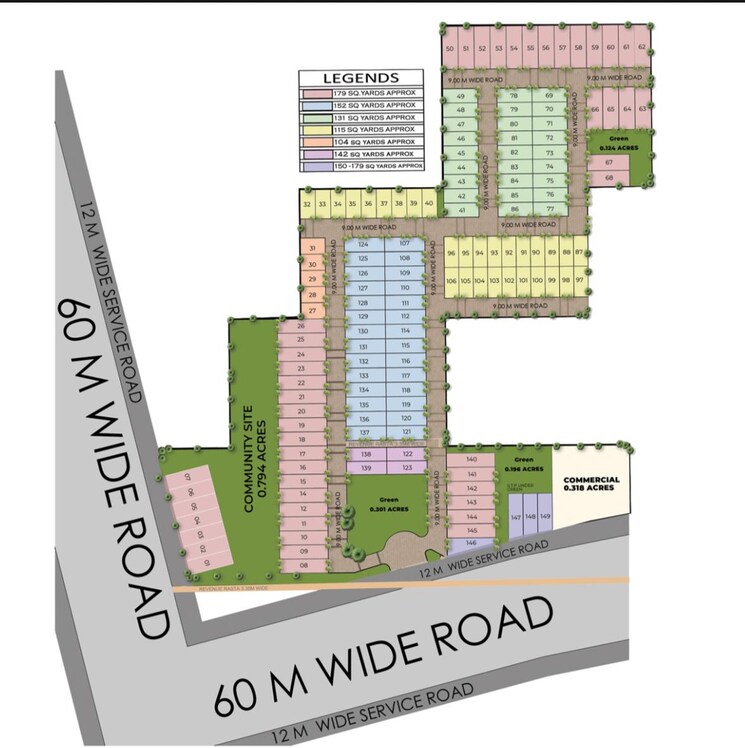 Exterior View, mapsko-aspr-hills  115 Sq.Yd. Plot In Sector 78 Gurgaon 9048832