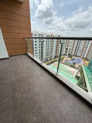 Balcony in 4 BHK Apartment at K Raheja Vivarea Bangalore, Koramangala – for Sale