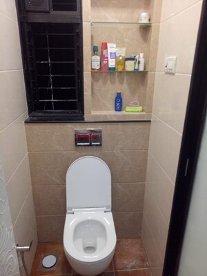 Bathroom in 1 BHK Apartment at Lokpuram CHS, Vasant Vihar – for Sale