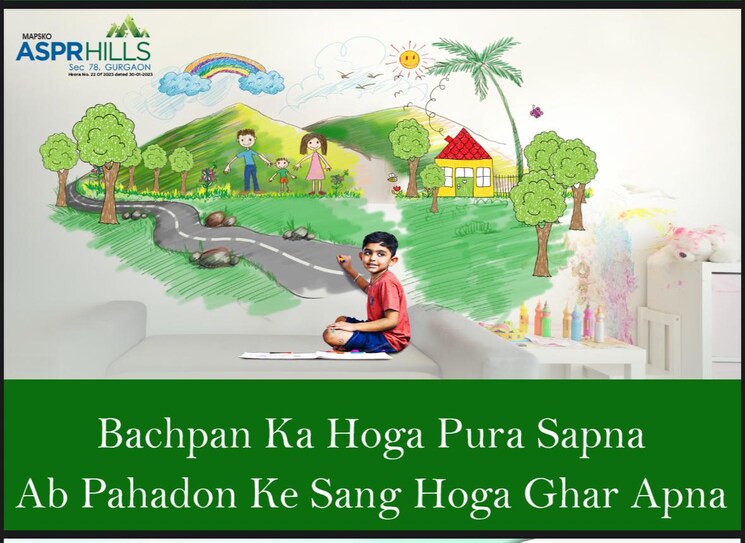 Exterior View, mapsko-aspr-hills  115 Sq.Yd. Plot In Sector 78 Gurgaon 9048867