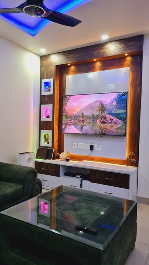 Living Room in 2 BHK Apartment at SVP Gulmohur Garden, Raj Nagar Extension – for Sale