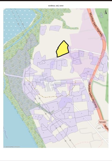  Land – Map Location View at Vasai East - for Rent