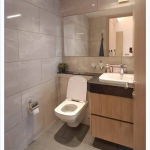 Bathroom in 2 BHK Apartment at Runwal Elegante, Shashtri Nagar – for Sale