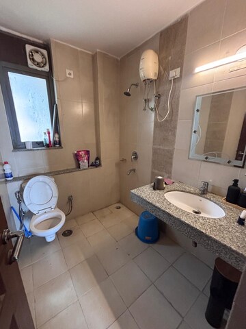 Bathroom in 2 BHK Apartment at DLF The Princeton Estate, Dlf Phase V – for Rent