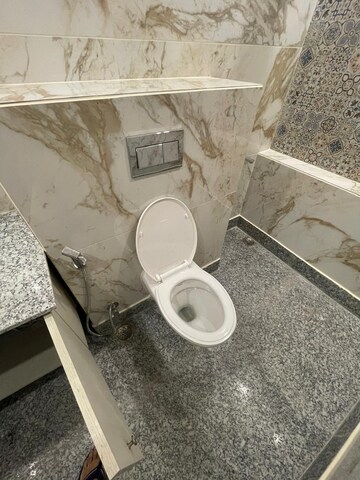 Bathroom in 3 BHK Builder Floor at Kalkaji – for Rent